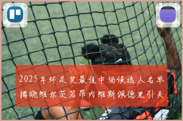 2025年环足奖最佳中场候选人名单揭晓维尔茨若昂内维斯佩德里引关注